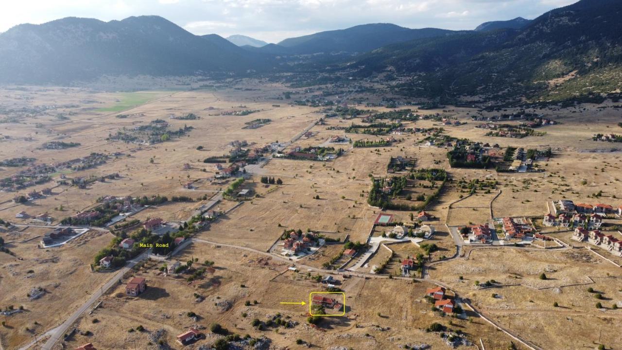 Chalet Renata 2 Livadi Arachovas Kalívia Esterno foto
